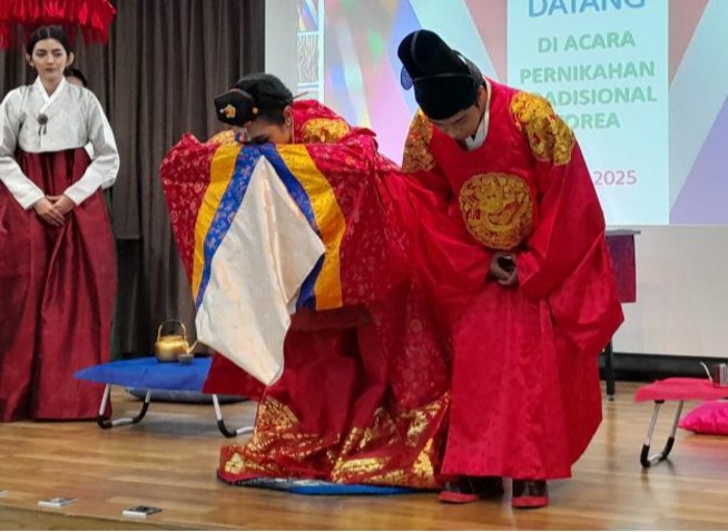 Seri Kuliah Budaya KCCI: Uniknya Prosesi Pernikahan Tradisional Korea