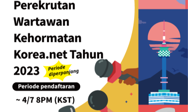 Perekrutan Wartawan Kehormatan Korea.net Tahun 2023