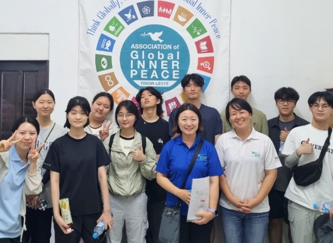 Global Inner Peace Dirikan 8 Perpustakaan di Timor-Leste