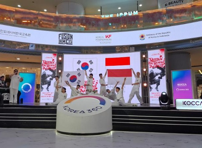 Pertunjukan Dance Beyond Korea Pukau Warga dengan Talenta B-Boying Korea