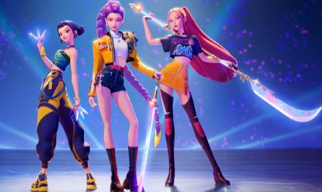 K-Pop Demon Hunters dan APT. Kuasai Tangga Lagu Global Sepanjang Tahun 2025