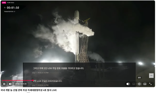 Satelit Observasi Pertanian dan Kehutanan Korea Berhasil Masuki Orbit