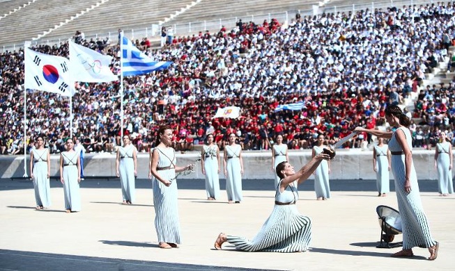 Estafet Obor Olimpiade Remaja Musim Dingin Gangwon 2024 Dimulai dari Yunani