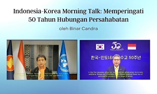Indonesia-Korea Morning Talk: Memperingati 50 Tahun Hubungan Persahabatan