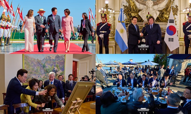 Kunjungan Kenegaraan Presiden Lee ke Benua Amerika dan Jerman dalam Foto