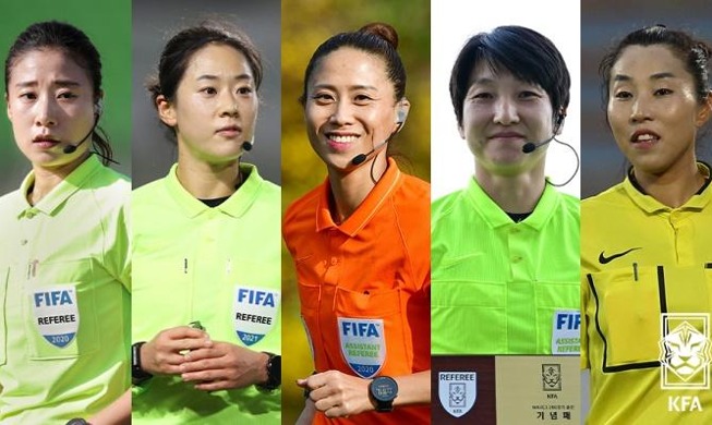 Lima Wasit Wanita Korea Berpartisipasi dalam Piala Dunia Wanita FIFA 2023