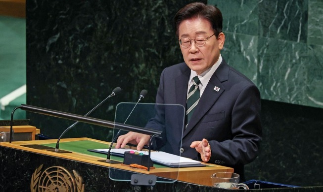 Presiden Lee Paparkan ‘K-Initiative’ dan Visi Perdamaian Korea di Sidang Umum PBB