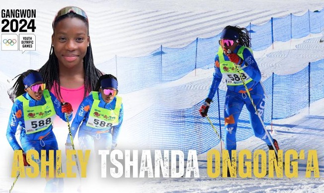 Ashley Tshanda Ongong’a Mencetak Sejarah Sebagai Perwakilan Wanita Afrika Pertama pada Olimpiade Remaja Musim Dingin