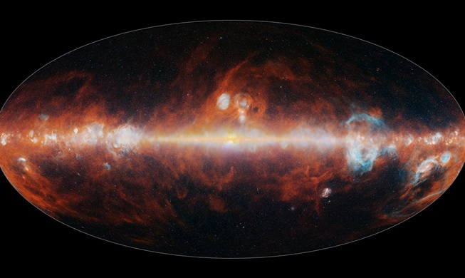 Peta Langit Menyeluruh Teleskop Luar Angkasa SPHEREx Dirilis
