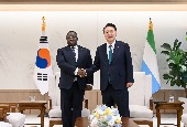 KTT Korea-Sierra Leone (Mei 2024)