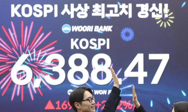 KOSPI Tembus Level 6.388, Rekor Tertinggi Sepanjang Masa