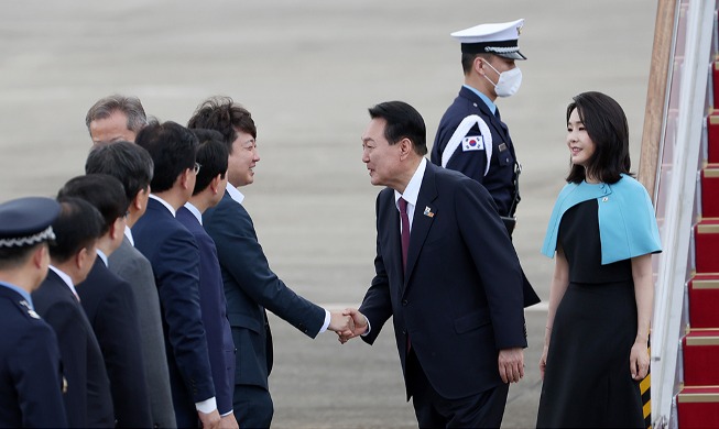 Presiden Yoo Kembali ke Korea Setelah Kunjungan 5 Hari 3 Malam