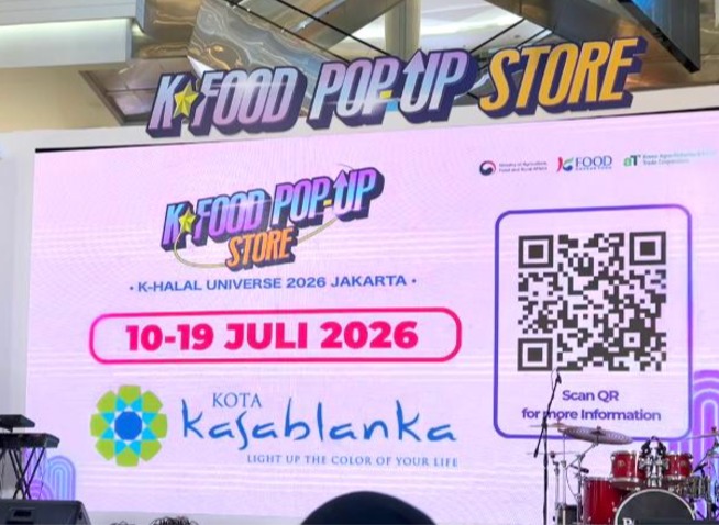 Manjakan Pencinta Makanan Korea, K-Food Pop-Up Store Resmi Hadir di Mall Kota Kasablanka