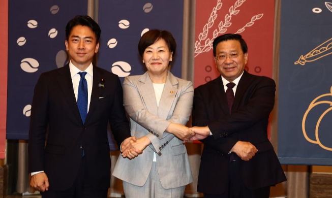 Pertemuan Menteri Pertanian Korea, Jepang, dan Tiongkok Digelar di Korea