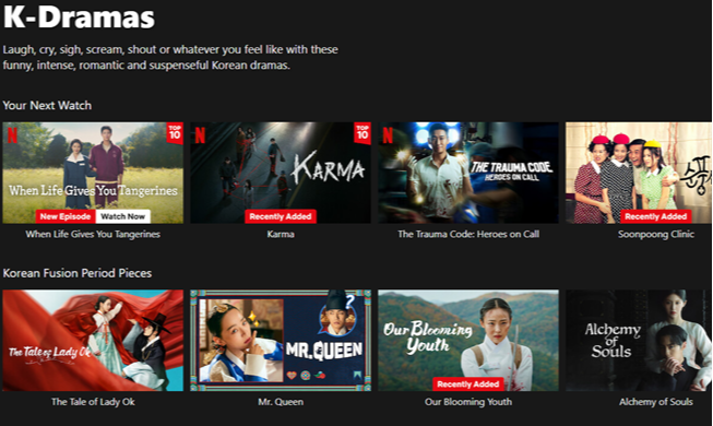 Korea Jadi Pembuat Konten Terpopuler Kedua di Netflix