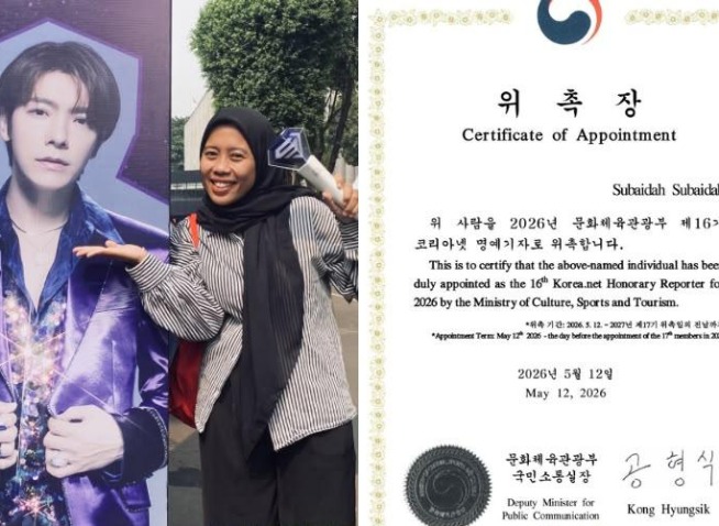 Dari Penggemar K-pop Hingga Menjadi Wartawan Kehormatan Korea.net