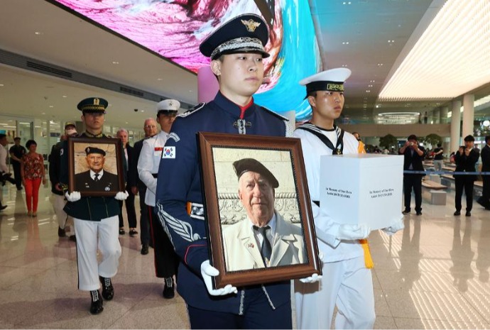 Veteran Tentara PBB Asal Perancis Kembali ke Pangkuan Korea