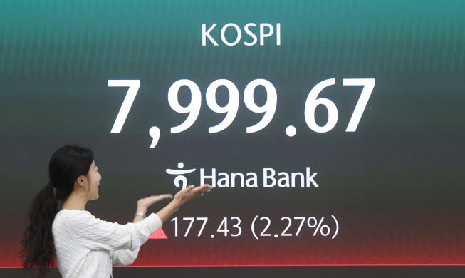KOSPI Makin Mendekat ke Level 8000