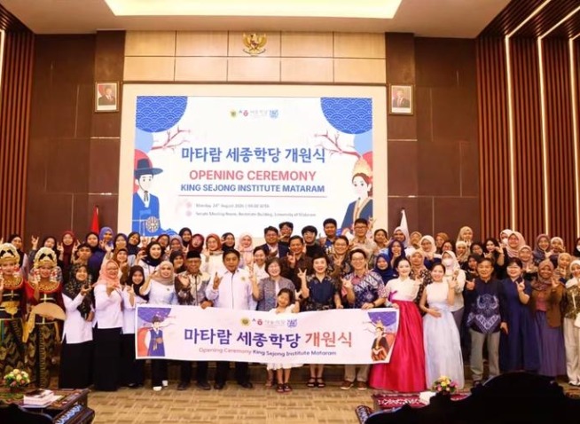 Bahasa dan Budaya Korea Kini Hadir Lebih Dekat di Lombok melalui King Sejong Institute