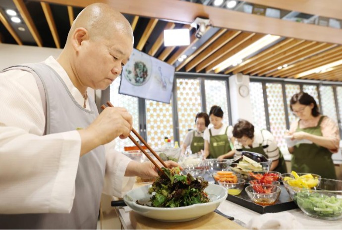 Pusat Makanan Kuil Korea