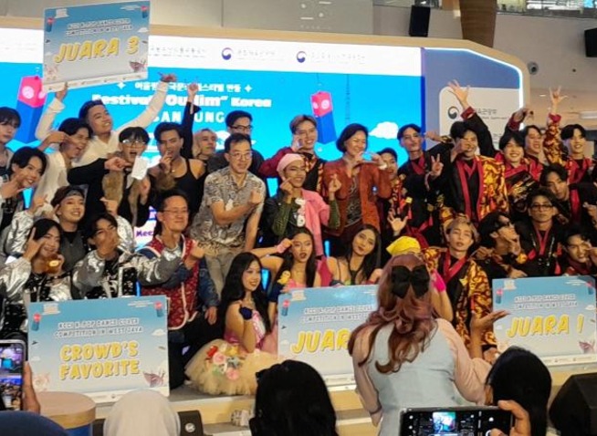 Babak Final KCCI K-Pop Dance Cover Competition di Jawa Barat Ramaikan Festival Oullim...