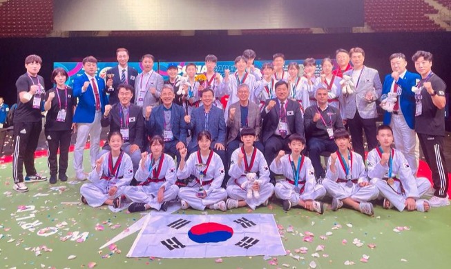 Tim Korsel Mencapai Rekor Terbaik di Kejuaraan Junior Taekwondo Dunia