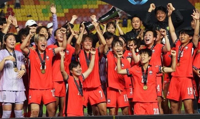 Timnas Sepak Bola Wanita Korea Juara Piala Asia Timur