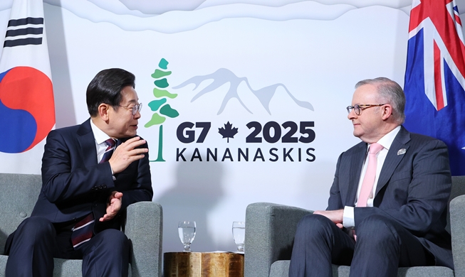 Presiden Lee Mulai Jadwal Resmi di Gelaran KTT G7