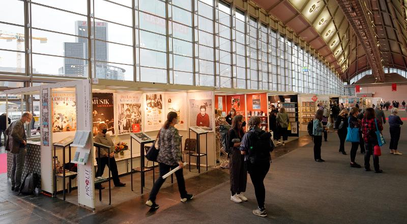 Pameran Buku Frankfrut Tahun 2021. (Yonhap News) 