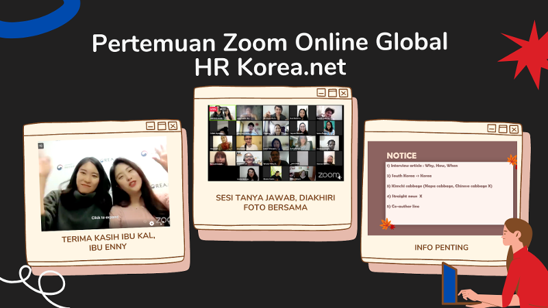 (Tangkapan layar zoom online)