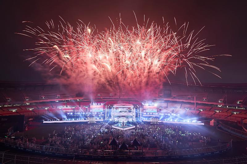 Upacara pembukaan Seoul Festa 2022 yang diadakan di Stadion Utama Jamsil di Songpa-gu, Seoul pada 10 Agustus tahun lalu.