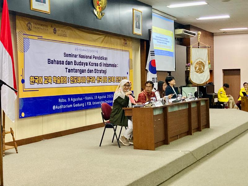 Sesi diskusi pertama hari kedua sedang berlangsung