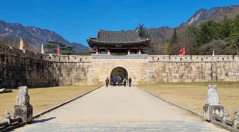 Gerbang Juheulgwan merupakan gerbang nomor satu Mungyeongsaejae yang berada di Kota Mungyeong, Provinsi Gyeongsangbuk. (Aisylu Akhmetzianova) 