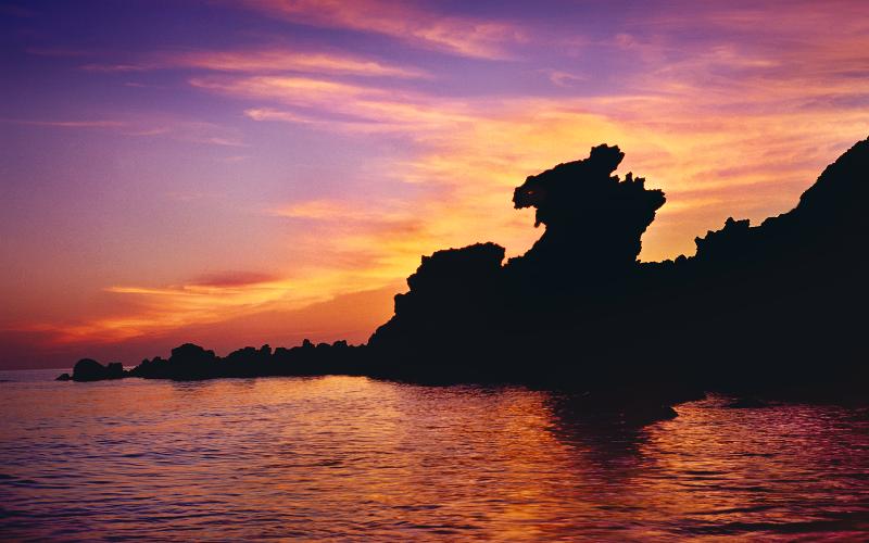 Panorama Batu Yongduam, Kota Jeju, Provinsi Jeju. (Organisasi Pariwisata Jeju) 