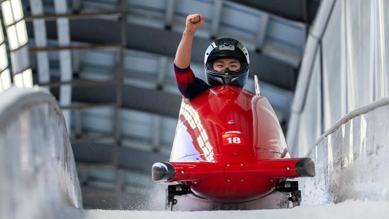 So Jaehwan (17) berhasil menempati posisi pertama dengan rekor 1 menit 48,63 detik pada pertandingan final bobsleigh kategori monobob perorangan pria yang digelar pada tanggal 23 Januari di Alpensia Sliding Center, Pyeongchang, Provinsi Gangwon.