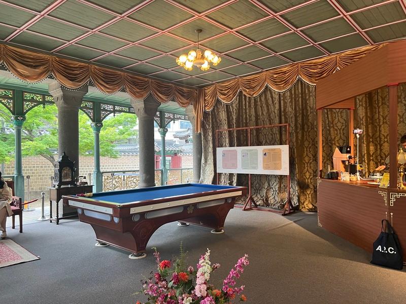 Ruang biliar kaisar di Istana Deoksugung yang bisa dikunjungi selama program Festival Budaya Kerajaan. 2