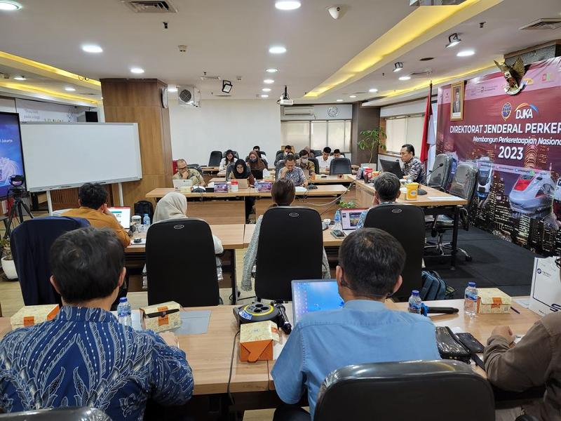 Sesi pengarahan bisnis Kementerian Perhubungan Republik Indonesia. (Seoul Metro)