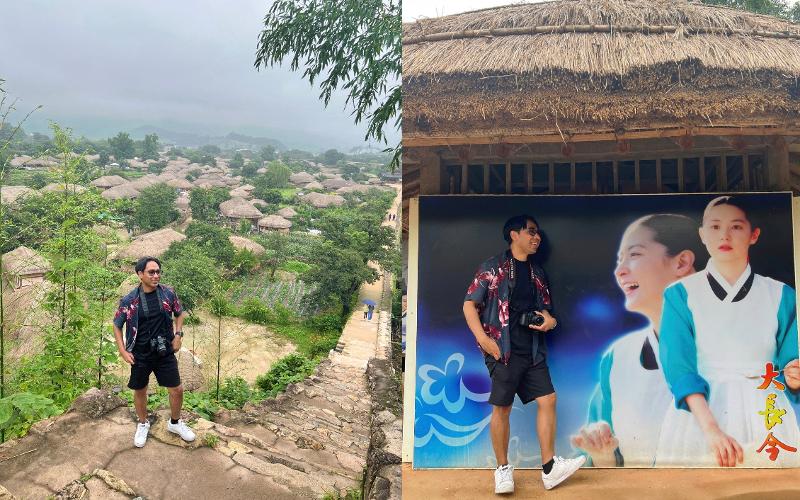 Penulis saat mengunjungi Nagan Eupseong Folk Village di Suncheon yang salah satu lokasi syuting drama Korea seperti Jewel in the Palace, 100 Days My Prince, serta Queen for Seven days. 