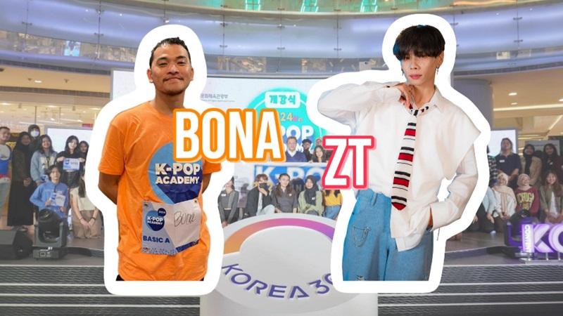 ZT berpartisi dalam program K-pop Academy sebagai pengajar, sedangkan Bona sebagai siswa. 