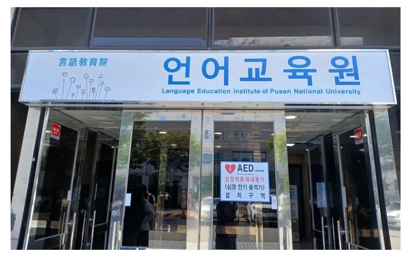 Language Education Institute (LEI) Pusan National University (PNU) memiliki program kelas bahasa Korea untuk para pemelajar asing mempelajari bahasa Korea secara praktis. 