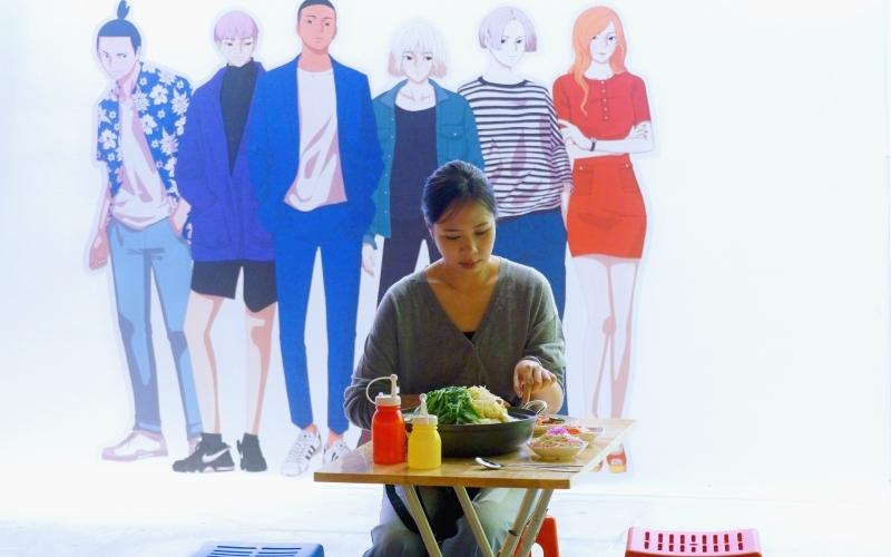 Pada tanggal 8 September 2024 Tran Hai Anh terlihat sedang mengalami ruang yang dibuat mirip seperti drama Itaewon Class. (Tran Hai Anh dan Dang Xuan Duong)