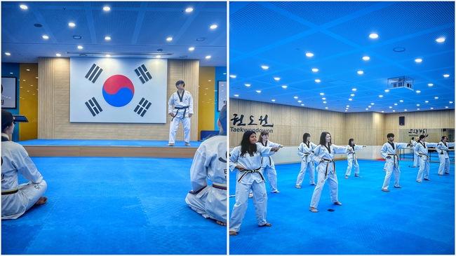 Sesi Healing Taekwondo Gymnastics yang enerjik.