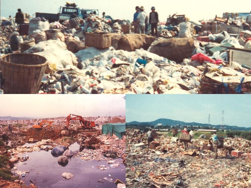 Taman Haneul dan Tamaun Noeul yang terletak di Sangam-dong, Mapo-gu, Seoul merupakan tempat pembuangan sampah dari tahun 1978 hingga 1993. (Seobu Parks & Landscape Management Office)