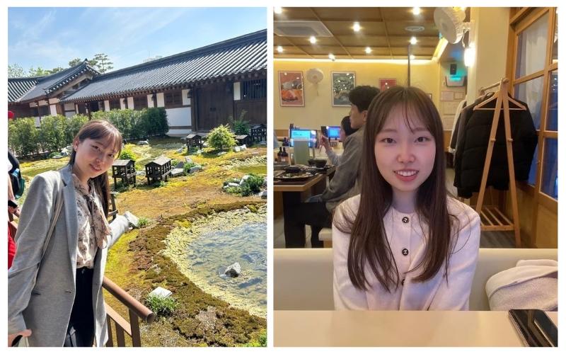 Meskipun menghadapi banyak tantangan sebagai warga negara asing di Korea, Moka menikmati kehidupan tinggal di Korea sebagai siswa internasional. (Iwamoto Moka) 