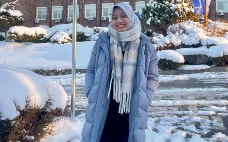 Ferlinda Amalia Sandyaputri merupakan penerima beasiswa Global Korea Scholarship (GKS-U) di jurusan Medical Information Technology Engineering Soonchunhyang University. (Ferlinda Amalia Sandyaputri) 