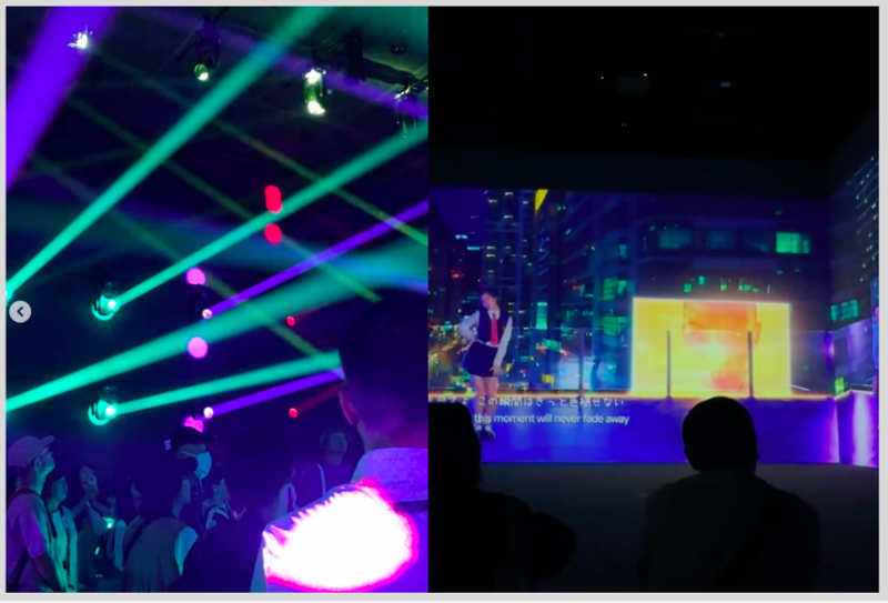 Ruang pameran di dalam Korea Pavilion menampilkan inovasi dan teknologi terbaru dari Korea. (Zahra Nahri)
