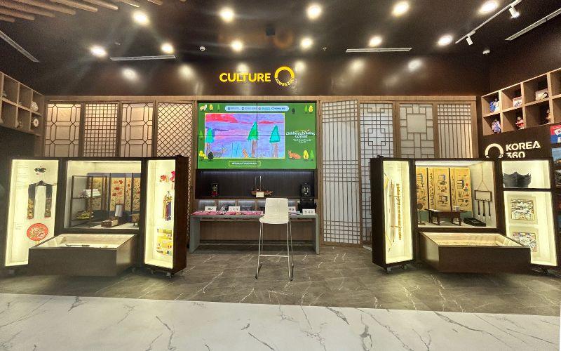 Di Collect Town Korea360, pengunjung dapat melihat replika sarangbang (ruang khusus pria) dan anbang (ruang khusus wanita) lengkap dengan perabot dan dekorasi tradisional Korea. 