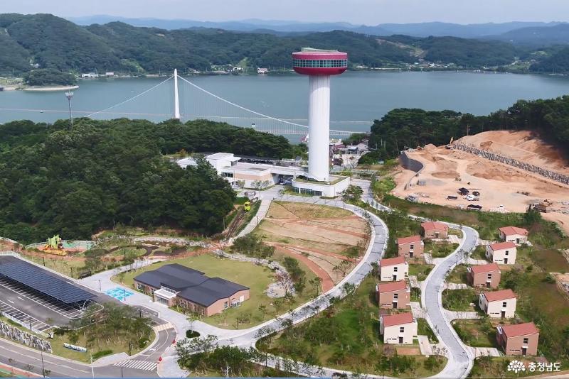 Panorama Observatorium Yedangho yang baru dibuka pada 1 Oktober 2025 di Yesan-gun, Provinsi Chungcheongnam. (Pemerintah Provinsi Chungcheongnam)  