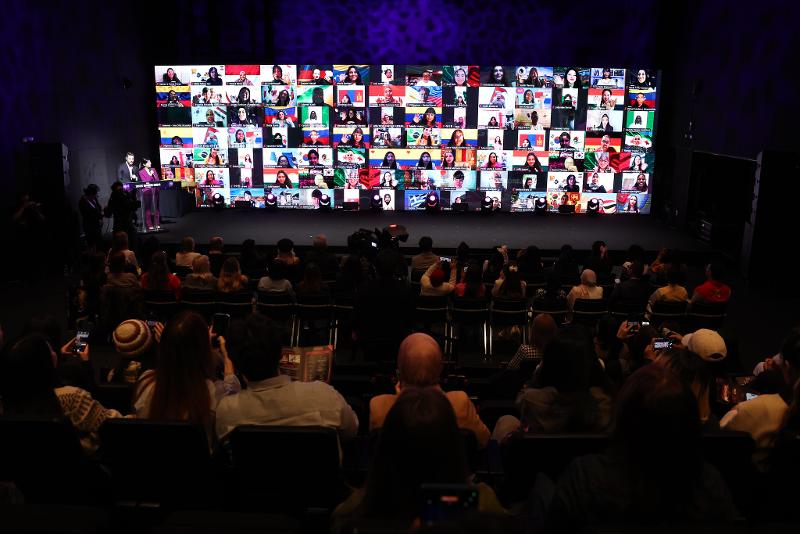 Terdapat kurang lebih 143 orang peserta yang menghadiri K-Wave Festival 2025 secara daring melalui Zoom. (Lee Jeong Woo dari Korea.net) 