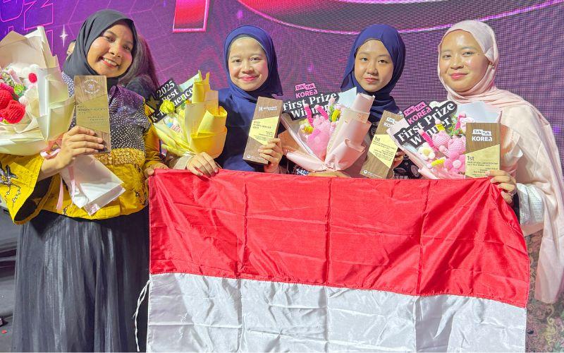 Kemenangan para kreator Indonesia menegaskan halyu telah menjadi bagian dari identitas kreatif anak muda Indonesia di kancah internasional. (Vina Aulia Zakiah Sodikin) 